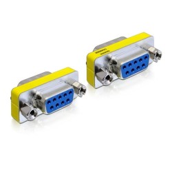 Delock Adaptor μετατροπής σειριακής θύρας SUB-D9 F/F 65008 RS232 Gender Changer