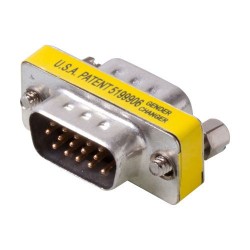 Equip Μετατροπέας VGA D15HD αρσενικό M/M 15pin Gender Changer 124320