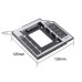 Θήκη πλαίσιο για HDD SSD 2.5 ιντσών δίσκους 9.5mm στη θέση του CD DVD Sata Slimline 12.5cm