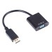 Καλώδιο μετατροπέας Display Port DP Αρσενικό σε VGA Θηλυκό Αντάπτορας Converter Adaptor