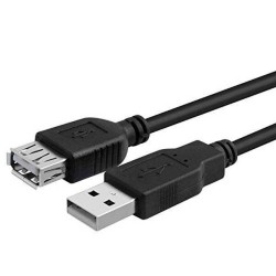 Καλώδιο USB προέκτασης Α Αρσενικό σε Α Θηλυκό 0.75m (A/M-A/F)