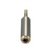 Μετατροπέας stereo jack από 3.5mm Θηλυκό σε 2.5mm Αρσενικό για όλα τα handsfree ακουστικά με μικρόφωνο Μετατροπέας stereo jack από 3.5mm Θηλυκό σε 2.5mm Αρσενικό για όλα τα handsfree ακουστικά με μικρόφωνο