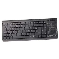 Πληκτρολόγιο Ασύρματο HVT XL-KB006 με Touchpad 2.4G για Smart TV black 18267