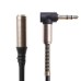 Καλώδιο Stereo 3.5mm Αρσενικό σε Θηλυκό Gold Plated 1m TRS από TPE