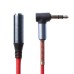 Καλώδιο Stereo 3.5mm Αρσενικό σε Θηλυκό Gold Plated 1m TRS από TPE