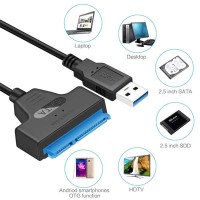 Καλώδιο SATA III 22pin σε USB 3.0 για σύνδεση SSD HDD δίσκων 2.5 ιντσών