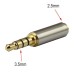 Μετατροπέας stereo jack από 3.5mm Αρσενικό σε 2.5mm Θηλυκό για όλα τα handsfree ακουστικά με μικρόφωνο Μετατροπέας stereo jack από 3.5mm Αρσενικό σε 2.5mm Θηλυκό για όλα τα handsfree ακουστικά με μικρόφωνο