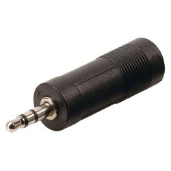 Powertech Αντάπτορας από stereo 3.5mm (M) σε 6.35mm (F), nickel CAB-J022