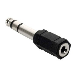 Powertech Αντάπτορας από stereo 3.5mm (F) σε 6.35mm (M), nickel CAB-J018