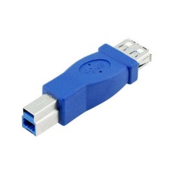 Μετατροπέας USB 3.0 Type A θηλυκό σε θύρα εκτυπωτή Type B αρσενικό Converter Adapter