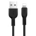 Hoco Premium USB X20 Lightning Cable Λευκό Starlight Glare ή Μαύρο Snowy Spirit 2m για iPhone