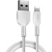 Hoco Premium USB X20 Lightning Cable Λευκό Starlight Glare ή Μαύρο Snowy Spirit 2m για iPhone