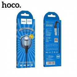 Hoco Premium USB X38 Lightning Fast Charging Data Cable Μαύρο 1m για iPhone