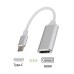 4K Ultra HD USB-C σε HDMI Video Adapter, συμβατό με Thunderbolt 3, DP Alt Mode