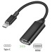 4K Ultra HD USB-C σε HDMI Video Adapter, συμβατό με Thunderbolt 3, DP Alt Mode