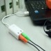 Κάρτα ήχου Εξωτερική USB 2.0 (3D Virtual Sound 7.1)