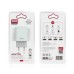 XO Φορτιστής Χωρίς Καλώδιο με Θύρα USB-A 18W Quick Charge 3.0 Λευκός (L85D)