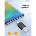 Μετατροπέας OTG USB Α Θηλυκό σε TYPE-C USB 3.2 Αρσενικό Adaptor Black