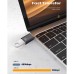 Μετατροπέας OTG USB Α Θηλυκό σε TYPE-C USB 3.2 Αρσενικό Adaptor Black