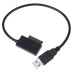 Καλώδιο USB σε SATA Adapter για Slim SATA SSD ή DVD 13pin (6+7)