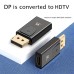 4k Display Port DP Αρσενικό σε HDMI Θηλυκό Αντάπτορας Converter Adaptor για HDTV Gold