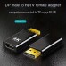 4k Display Port DP Αρσενικό σε HDMI Θηλυκό Αντάπτορας Converter Adaptor για HDTV Gold