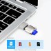 Mini Card Reader για MicroSD 2in1 με θύρα Type-C & Adaptor
