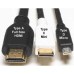 HDMI αρσενικό σε HDMI θηλυκό σε Γωνία 90μοιρών Type A