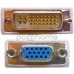Μετατροπέας DVI-I Dual Link 24+5pin Αρσενικό σε VGA SVGA HD15 Θηλυκό