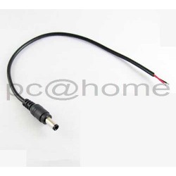 Καλώδιο με απόληξη σε βύσμα 5.5x2.5mm για τροφοδοτικό Toshiba, Fujitsu, Acer laptop 19V έως 4.74A