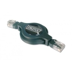 Καλώδιο RJ-45 Retractable Digitus 1.2m